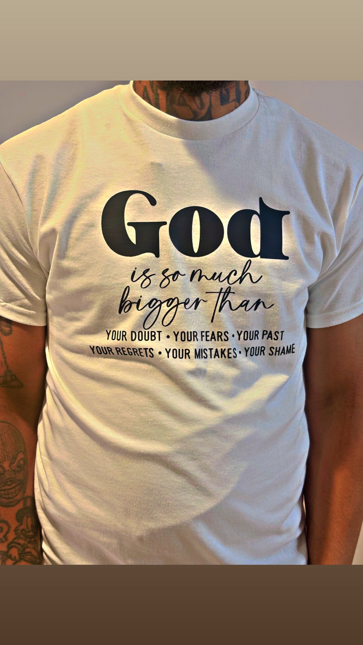 “God is So Much Bigger" T-shirt
