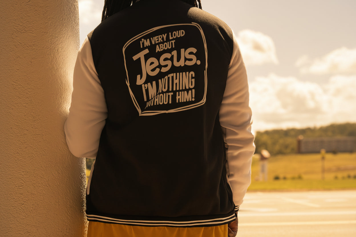 Varsity “Jesus is King Jacket”