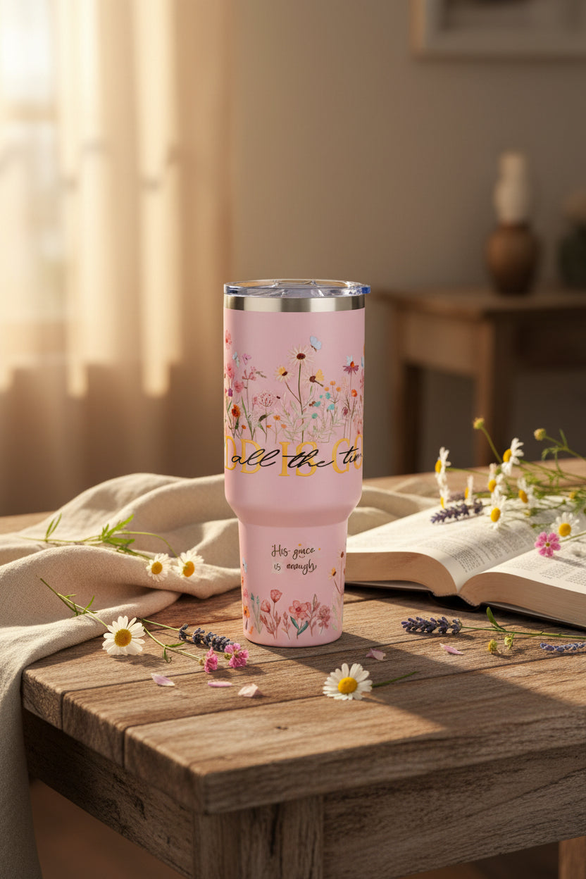 40-Ounce Mug with Scripture Inspiration