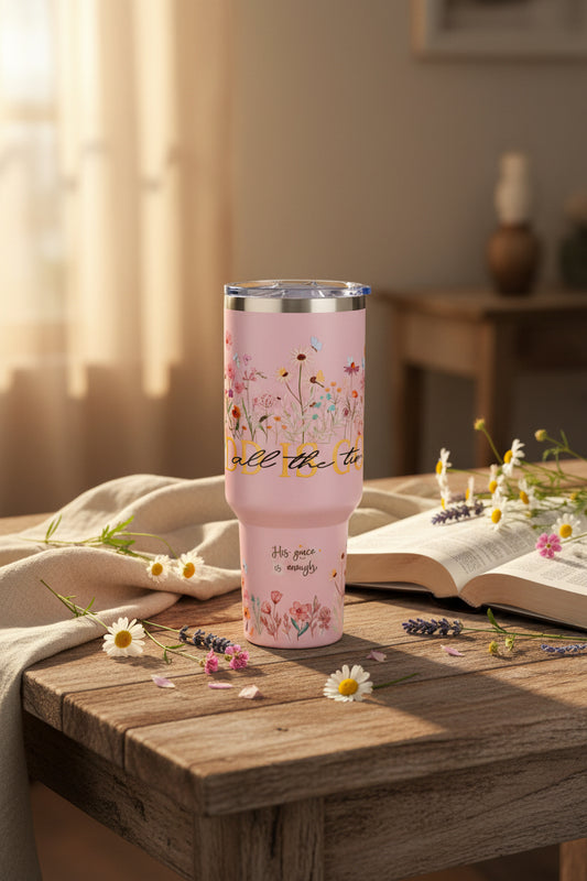 40-Ounce Mug with Scripture Inspiration
