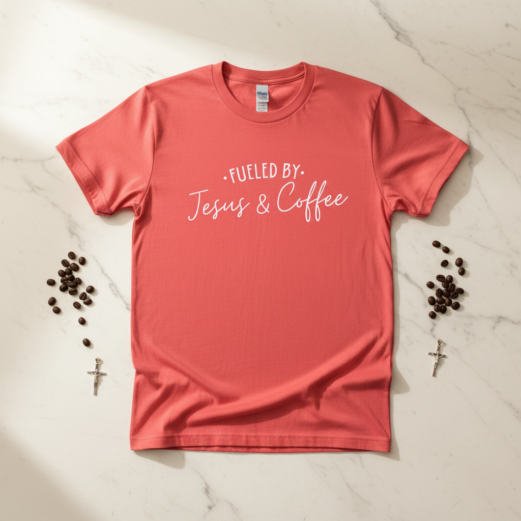 “Fueled by Jesus & Coffee” T-shirt