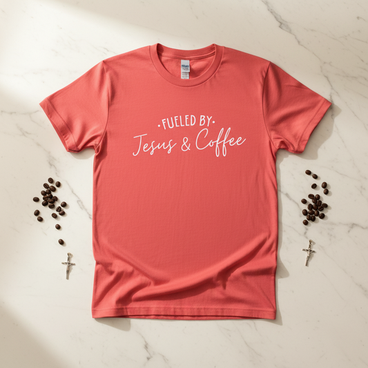 “Fueled by Jesus & Coffee” T-shirt